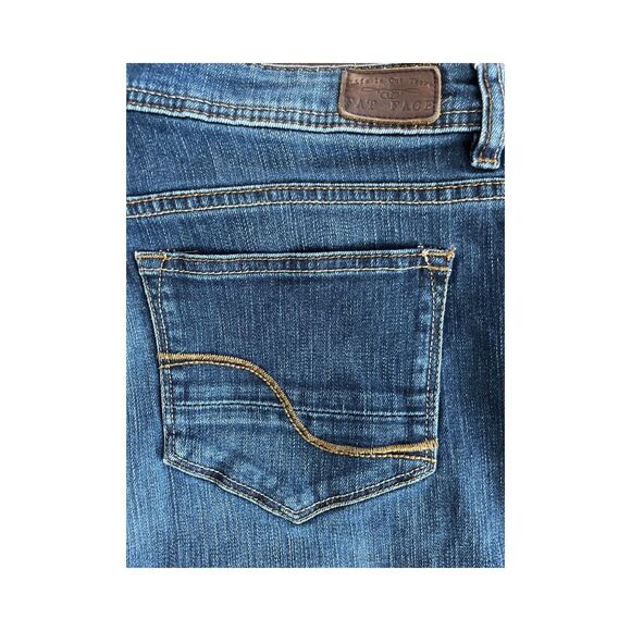 Vintage, Fat Face Bootcut 14 R, Sz 32 W, Women Blue Jeans, 90s - Picture 5 of 8